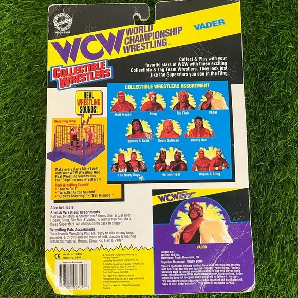 *WCW Vintage OSFTM Series 2 1994 Big Van Vader Figure RARE VHTF - Picture 10 of 15